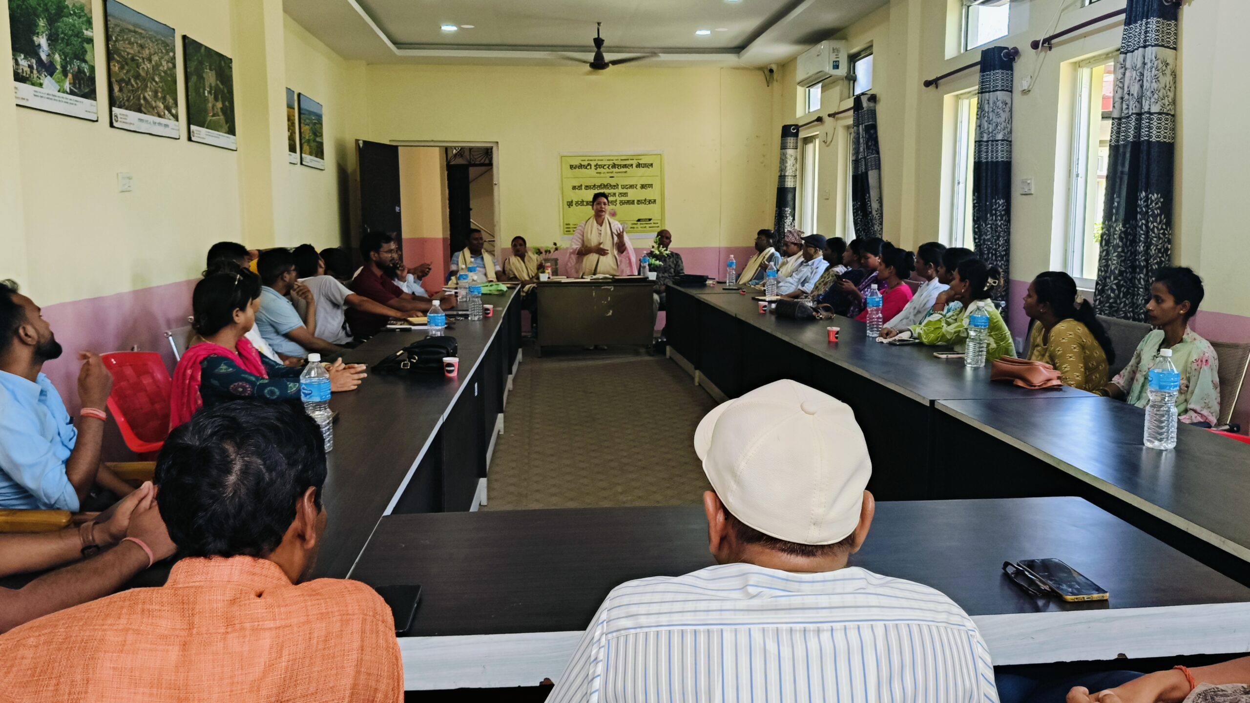 नयाँ कार्यसमितिद्वारा पदभार ग्रहण, पूर्व संयोजकहरू सम्मानित