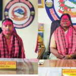 पाल्हीनन्दनका कार्यवाहक अध्यक्ष र उपाध्यक्षद्वारा पदभार ग्रहण